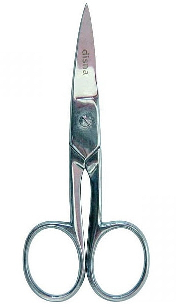 Disna Pharm – Tijeras curvas para manicura, 10,5 cm