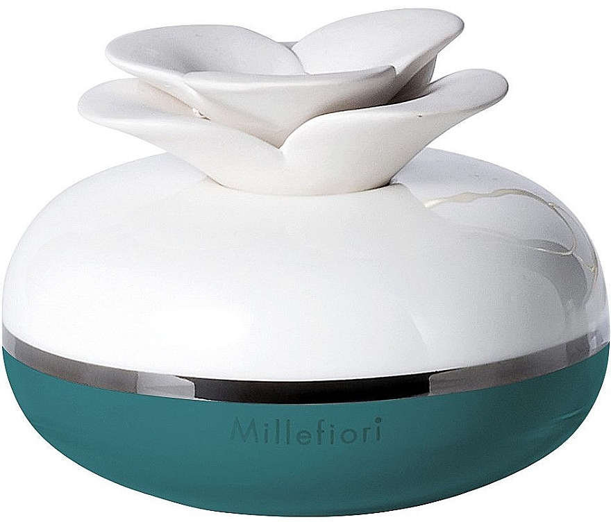 Millefiori Milano Air Design Green Flower – Difusor de porcelana sin recarga